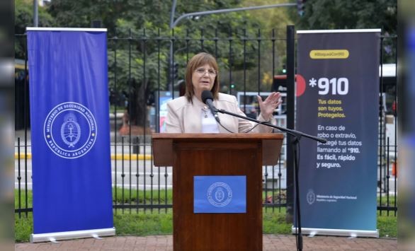 Patricia Bullrich presentó la Línea *910 para bloquear celulares robados en todo el país | Actualidad