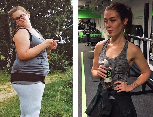 La joven que adelgazó 60 kilos comiendo con una cucharita de té se convirtió en modelo | Curiosidades