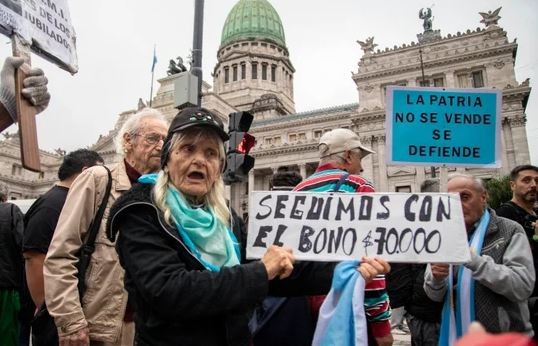 Nueva marcha de los jubilados este miércoles en las inmediaciones del Congreso | Actualidad