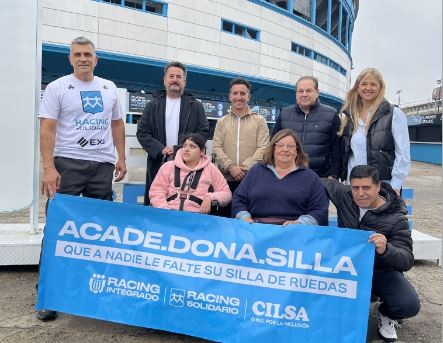 “Alias Que Donan”: CILSA y Racing entregan la primera silla de ruedas | Actualidad