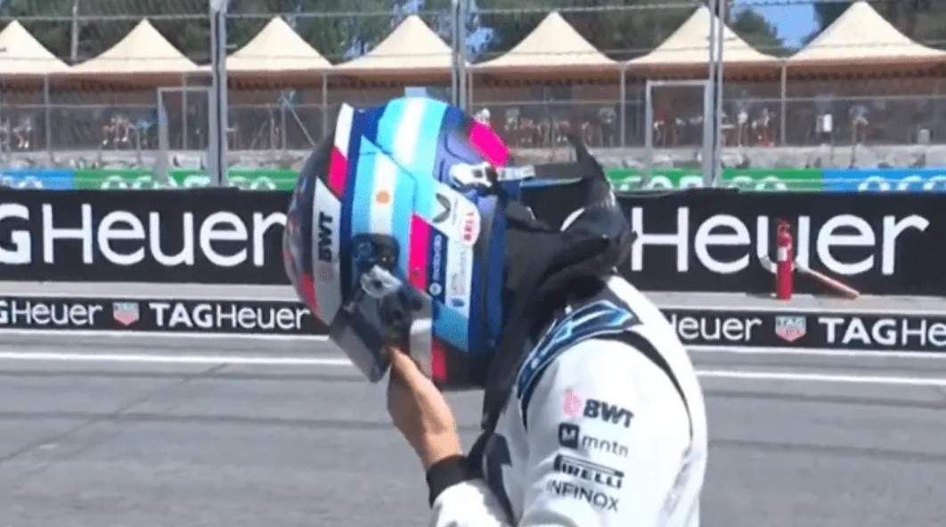 Tras la clasificación fallida en el GP de España, Colapinto aseguró que fue “algo de la caja o del embrague” | Deportes