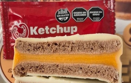 Crearon un alfajor de kétchup en homenaje al tradicional tostado "Carlito" | Actualidad