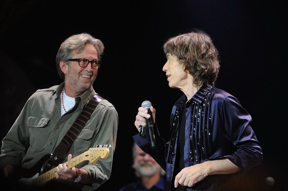 Eric Clapton grabó con los Rolling Stones como músico invitado | Espectáculos