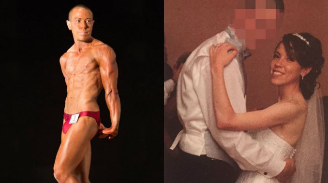 Video: pasó de ser una novia enamorada a un fisicoculturista | Curiosidades