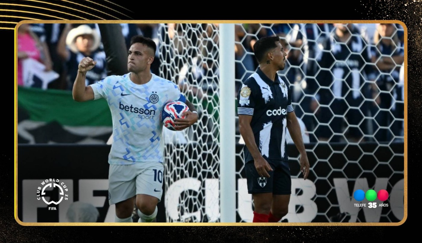 Lautaro Martínez marcó el gol del empate del Inter ante el Monterrey | Mundial de Clubes