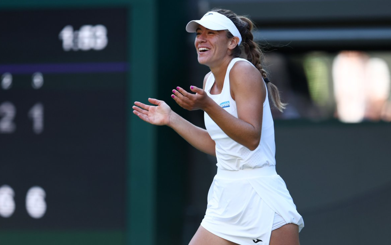 Histórico triunfo de Solana Sierra en Wimbledon: única representante argentina que sigue en el torneo | Deportes