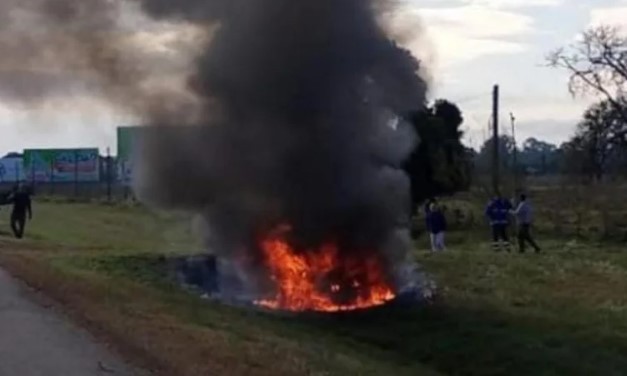 Accidente, incendio y muerte en Ruta 2: dos personas fallecieron tras un despiste | Actualidad