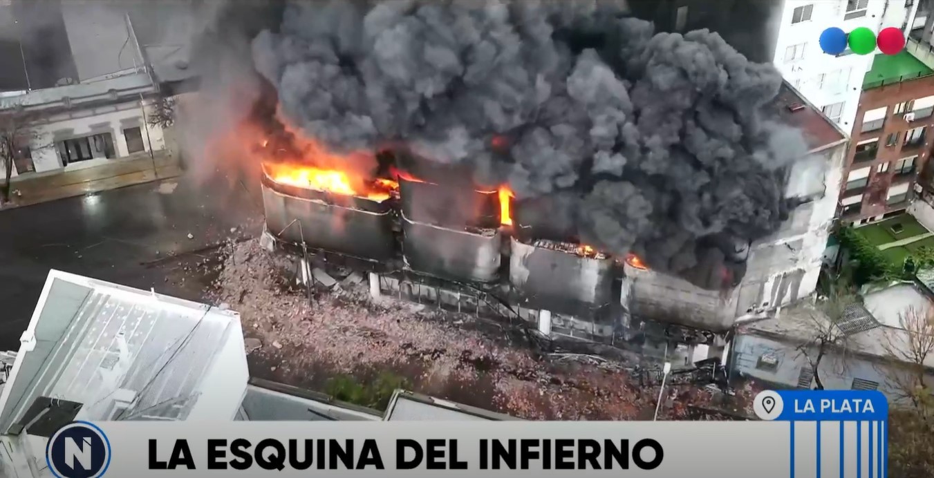 Advertencia de un experto tras el incendio en La Plata: “Hay que ver si el edificio de al lado no se demuele” | Actualidad