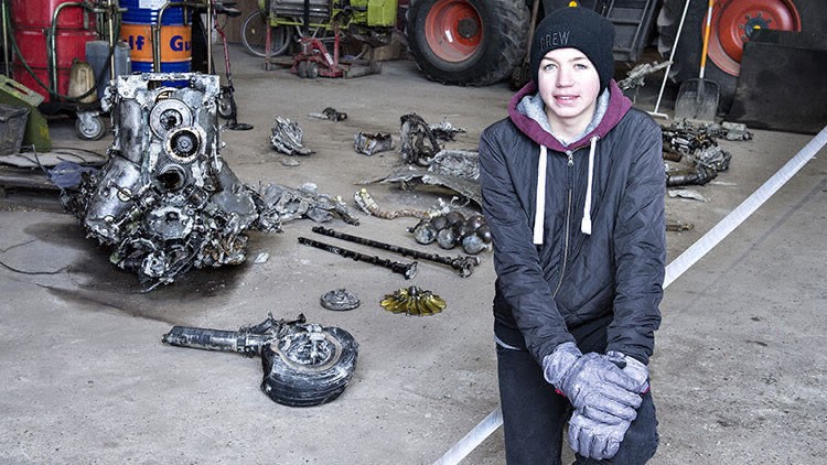 Un adolescente halla un avión de la Segunda Guerra Mundial mientras realizaba un proyecto escolar | Curiosidades