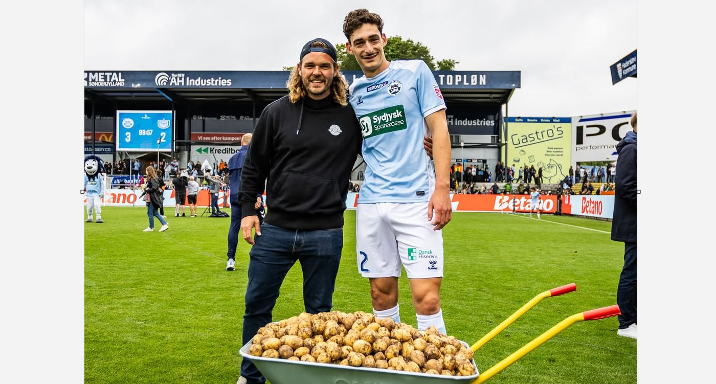 55 kilos de papas: el premio que le dieron como mejor jugador del partido | Deportes