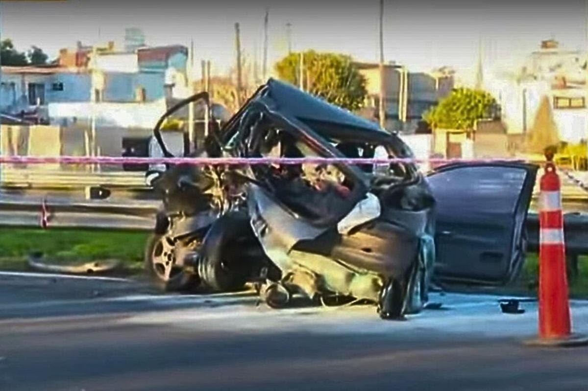 Violento triple choque en la General Paz: hay nueve heridos | Actualidad