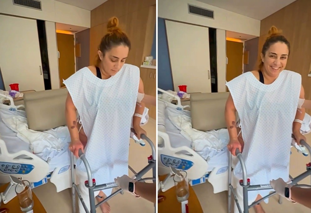 "Volví a caminar": María Julia Oliván mostró los avances de su recuperación tras el accidente | Espectáculos