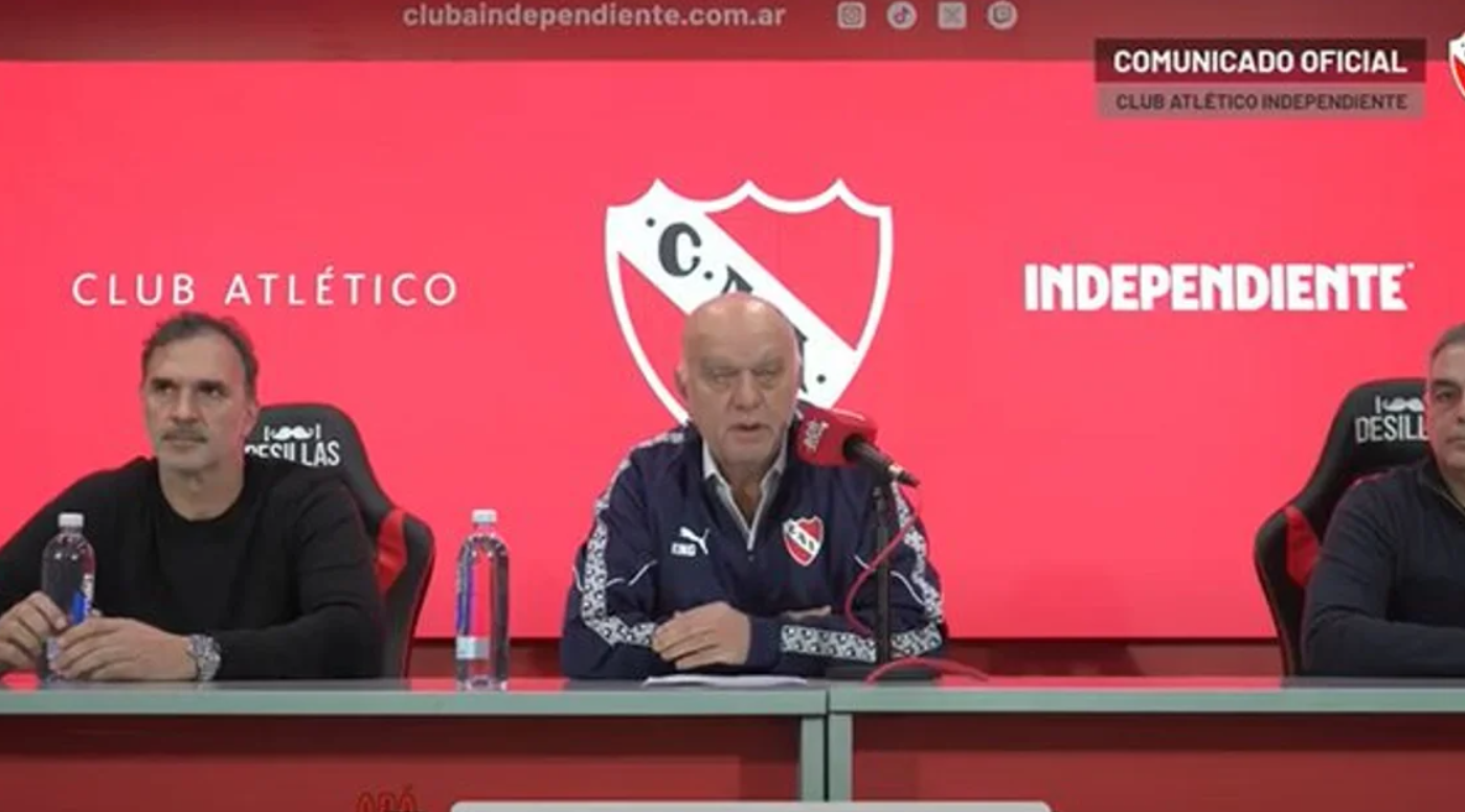 Independiente presentó su descargo ante Conmebol: "Fuimos víctimas, no responsables", afirmó Grindetti | Deportes