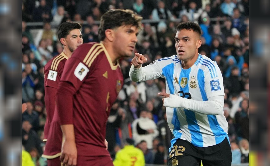 Lautaro Martínez calificó como "una noche emotiva" la goleada a la selección de Venezuela | Deportes