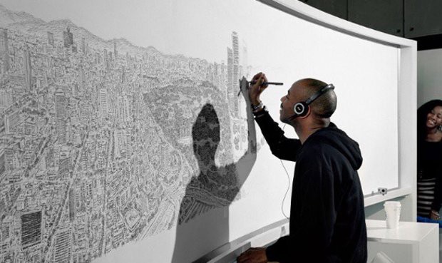 El joven autista que dibuja ciudades enteras de memoria | Curiosidades