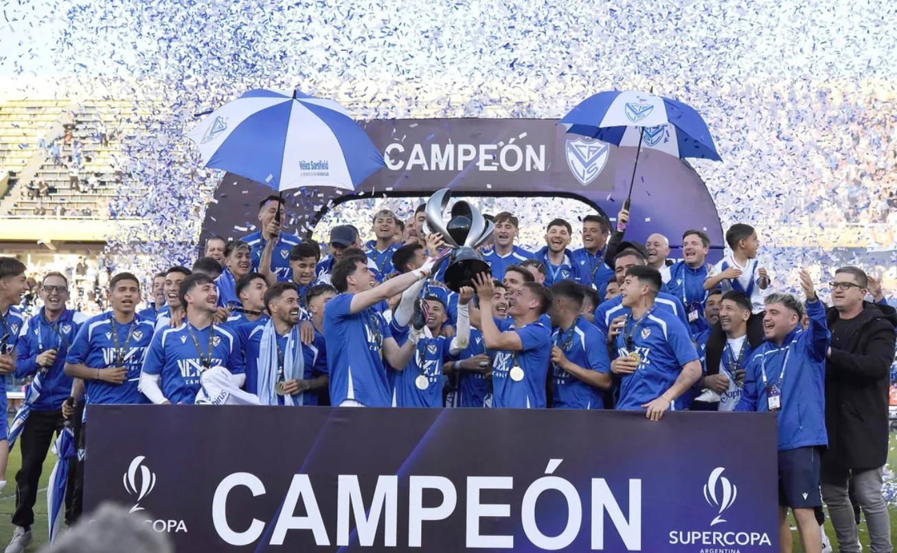 Vélez venció 2 a 0 a Central Córdoba y es campeón de la Supercopa Argentina | Deportes