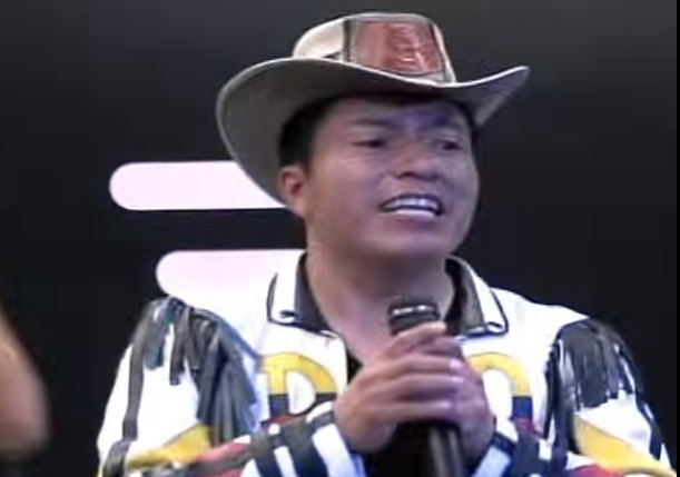 Video viral: el curioso homenaje de Delfìn Quishpe a Gustavo Cerati | Espectáculos