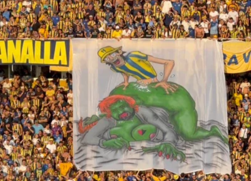 Rosario Central repudió las banderas de sus hinchas contra el “Ogro” Fabbiani | Deportes