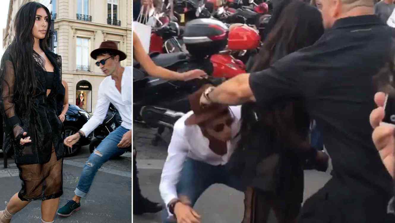 VIDEO: Hombre le mordió el trasero a Kim Kardashian en plena calle en París | Espectáculos