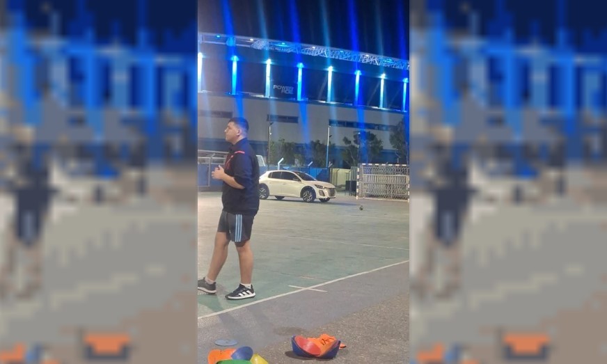 Aseguran que un jugador de Racing olvidó el auto en la cancha de handball y no podían usarla | Deportes