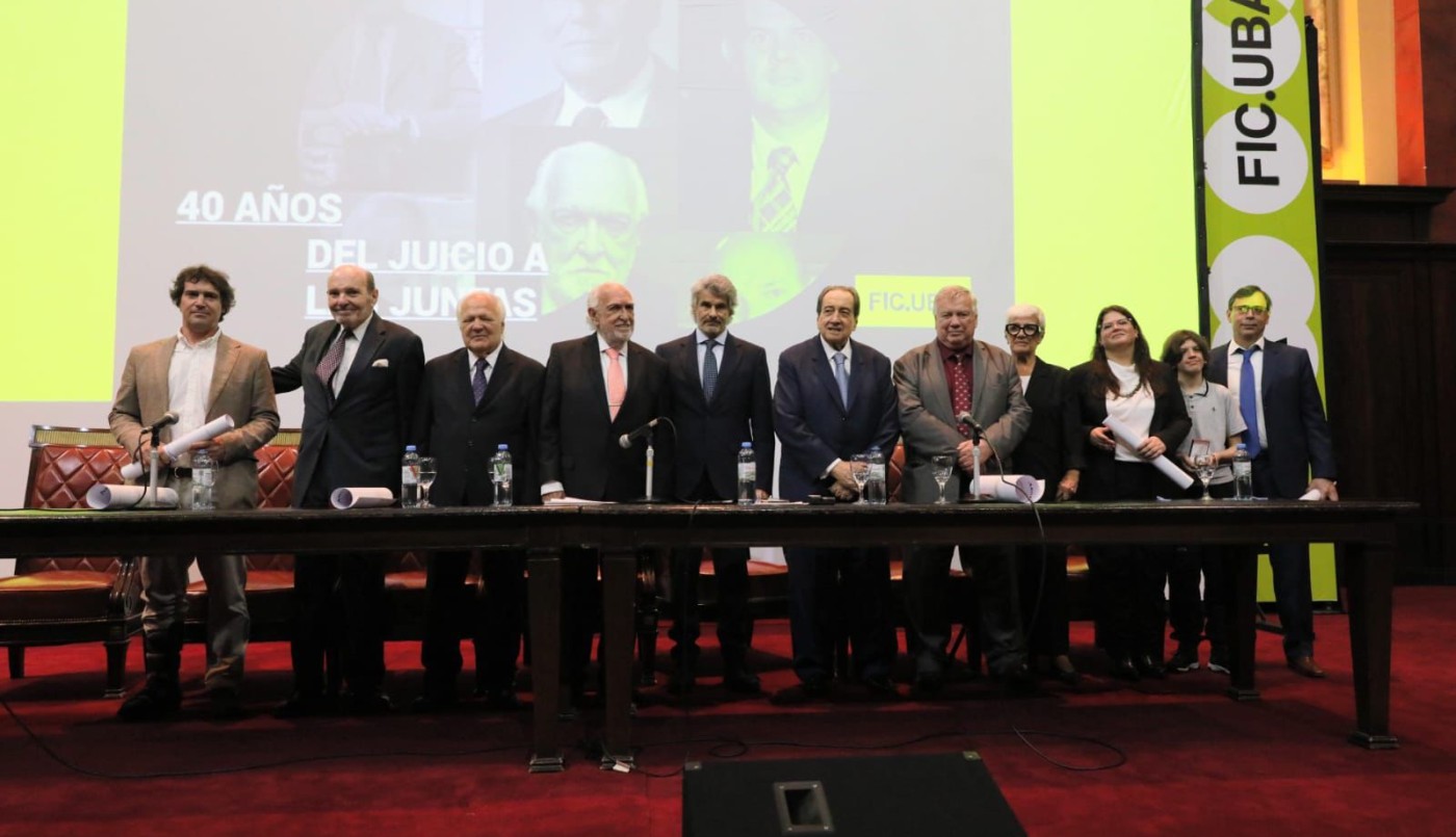 La UBA otorgó Doctorados Honoris Causa a los miembros del tribunal del Juicio a las Juntas | Política
