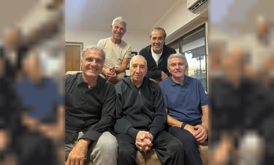 Un grupo de campeones del Mundo de 1986 fue a visitar a Carlos Bilardo | Deportes