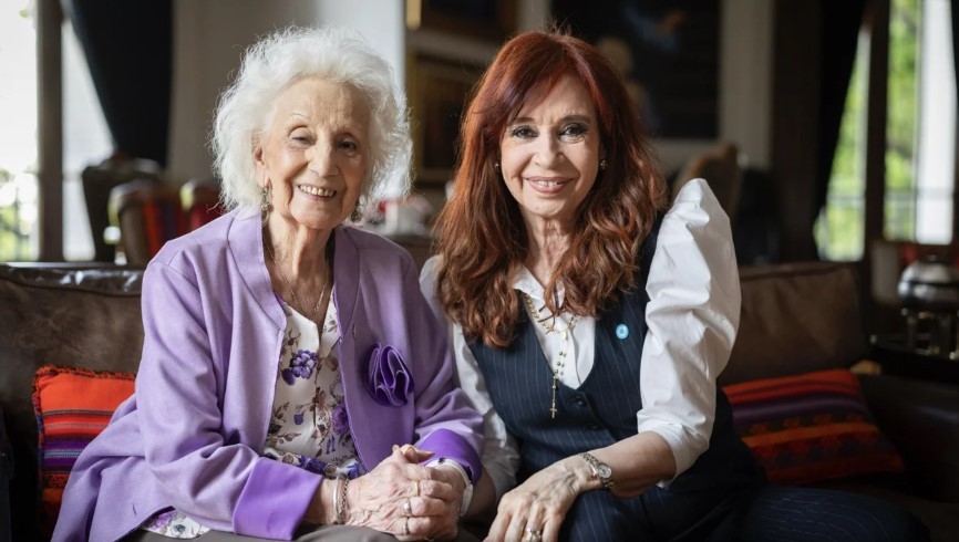 El saludo de Cristina Kirchner a Estela de Carlotto por sus 95 años: “Transformó su dolor en obra colectiva” | Política