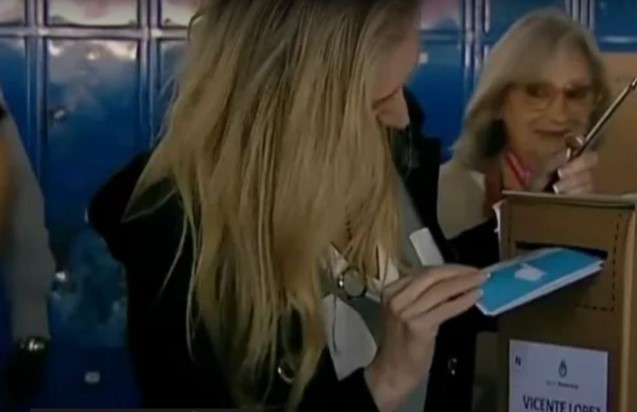 Karina Milei votó y pidió "que sea una jornada tranquila y la gente vaya a votar" | Política