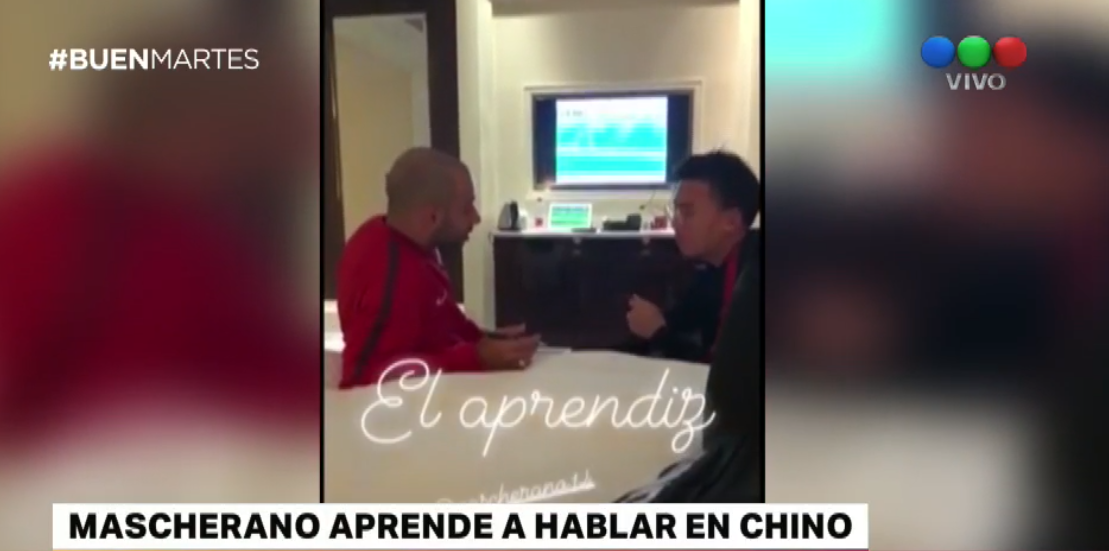 Mascherano aprende a hablar en chino | Deportes