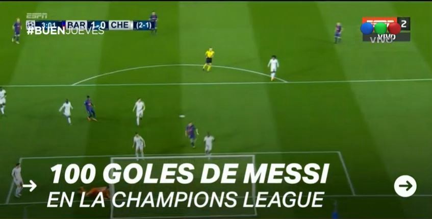 Messi llegó a los 100 goles en la Champions League | Deportes