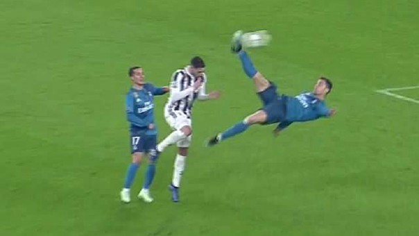 Para poner en un cuadrito: el golazo de chilena de Cristiano Ronaldo | Deportes