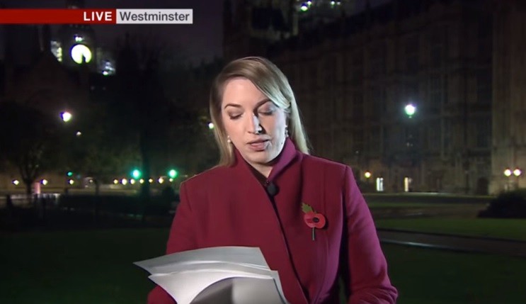 Cronista británica es interrumpida por gemidos sexuales en vivo | Curiosidades