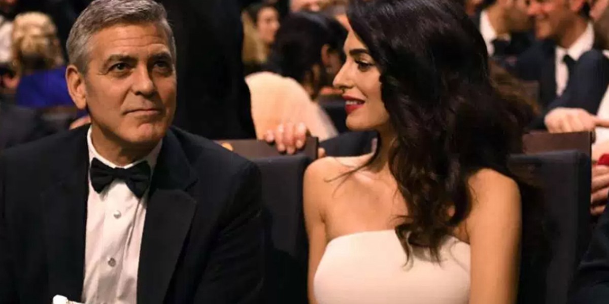 La mujer de George Clooney mostró su pancita de embarazada en la alfombra roja | Espectáculos