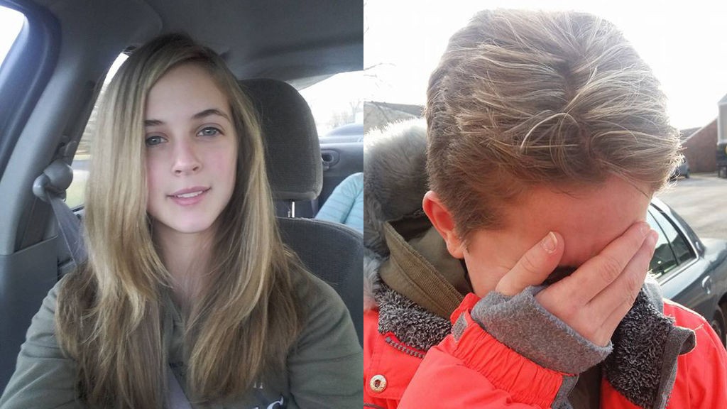 Se tiñó, al padre no le gustó y la obligó a cortarse el pelo | Curiosidades