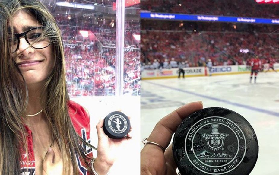 Mia Khalifa fue a ver hockey sobre hielo, le pegó un disco y le estalló un implante de silicona del pecho | Curiosidades