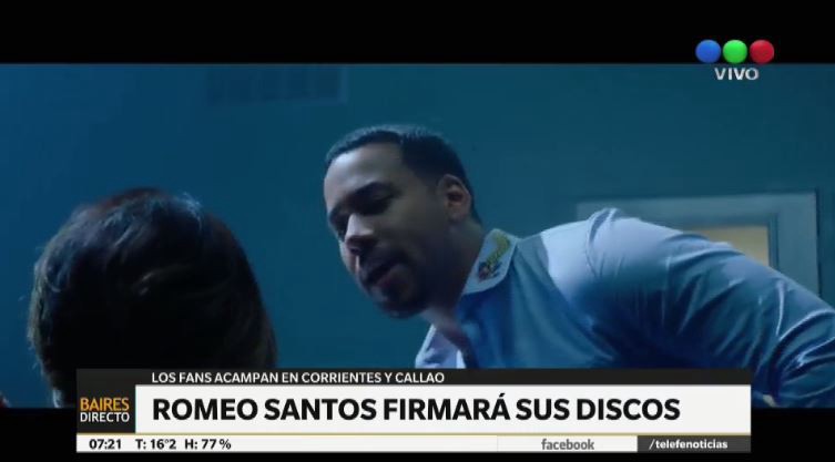 Fans de Romeo Santos acampan a la espera de firma de autógrafos | Espectáculos