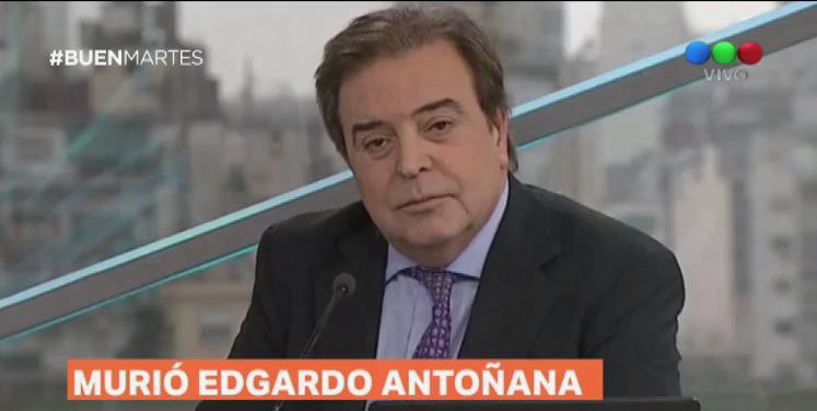 Murió el periodista Edgardo Antoñana | Espectáculos
