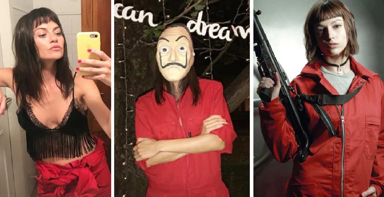 El genial disfraz de Sofia "Jujuy" Jiménez  como la protagonista de La Casa de Papel | Espectáculos