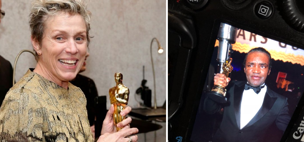 Quisieron robarle el Oscar a Frances McDormand y un fotógrafo lo recuperó | Espectáculos
