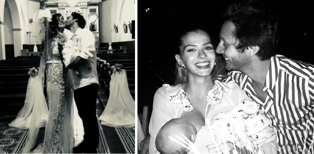 ¡No fue un casamiento! La China Suárez y Benjamín Vicuña bautizaron a Magnolia | Espectáculos