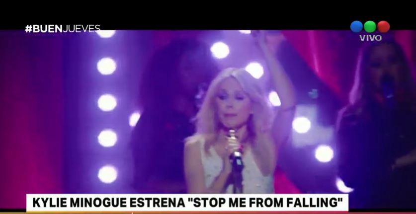 Kylie Minogue estrena "Stop me from falling" | Espectáculos