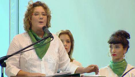 La respuesta de Verónica Llinás ‏a los dichos de Grabiela Michetti sobre el aborto en casos de violación | Espectáculos