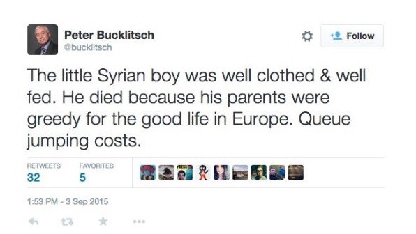 "El niño sirio murió porque sus padres fueron codiciosos" el tuit que desató la ira en redes | Internacionales