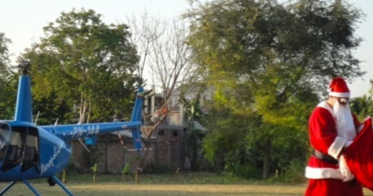 Brasil: disfrazado de Papá Noel robó un helicóptero | Internacionales