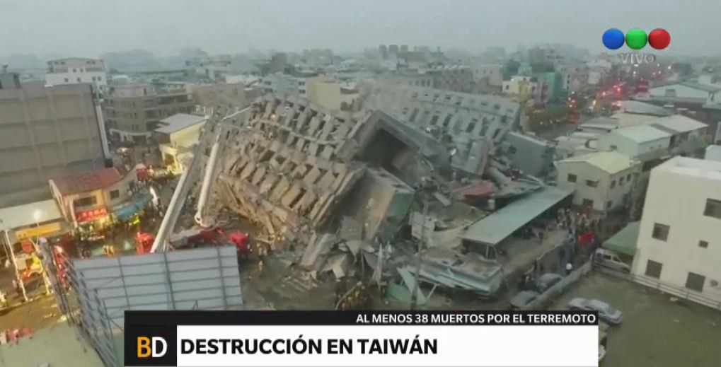 Taiwán: hay 13 muertos y un centenar de desaparecidos por un fuerte terremoto | Internacionales
