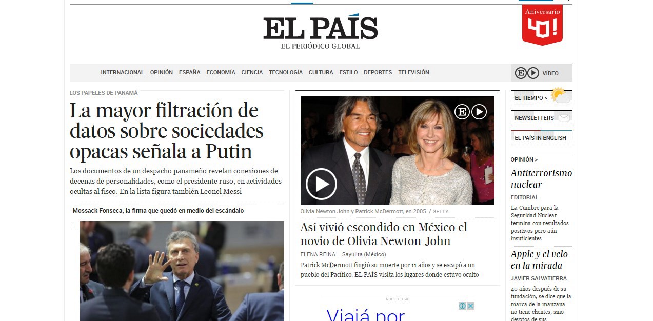 Cómo reflejó la prensa internacional el escándalo “Panamá Papers” | Internacionales