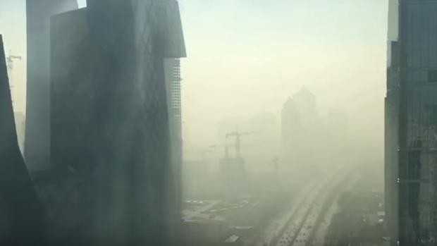 Video aterrador: un time lapse muestra cómo una nube de contaminación cubre Pekín | Internacionales