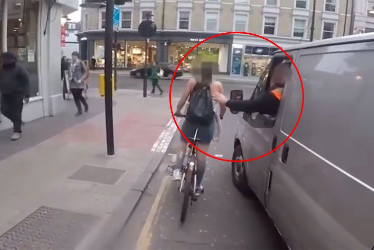 Video: así fue la valiente reacción de una ciclista ante el acoso de un conductor | Internacionales