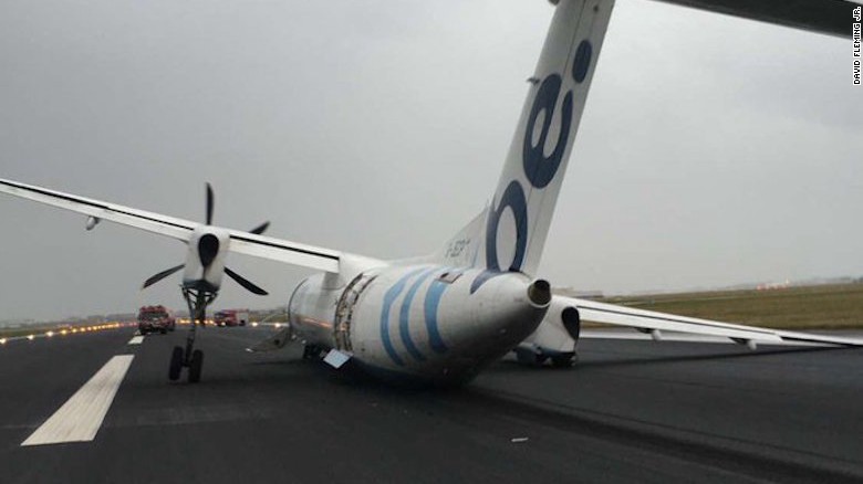 Milagro en Holanda: un avión logró descender con el tren de aterrizaje roto | Internacionales
