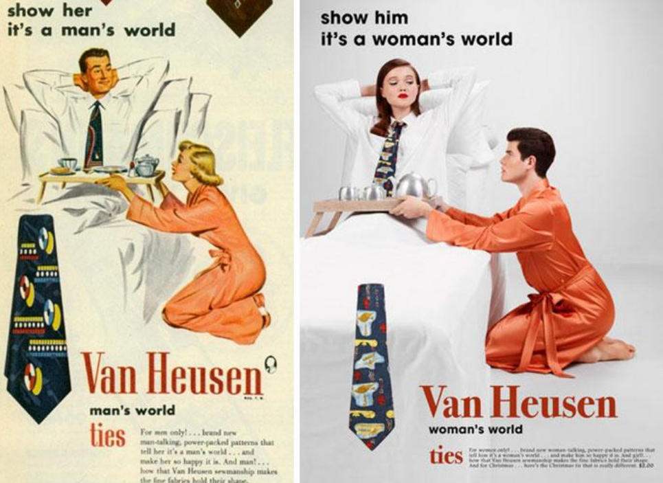Un fotógrafo cambió los roles en los anuncios más machistas de los años 50 | Internacionales
